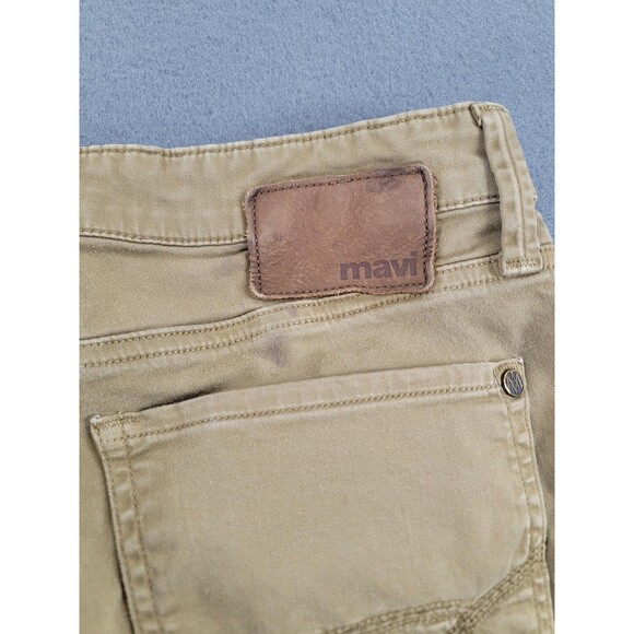 Mavi Jeans Zach Straight Leg Pants Mens 31x30 Khaki Chino Stretch Casual - Picture 10 of 12